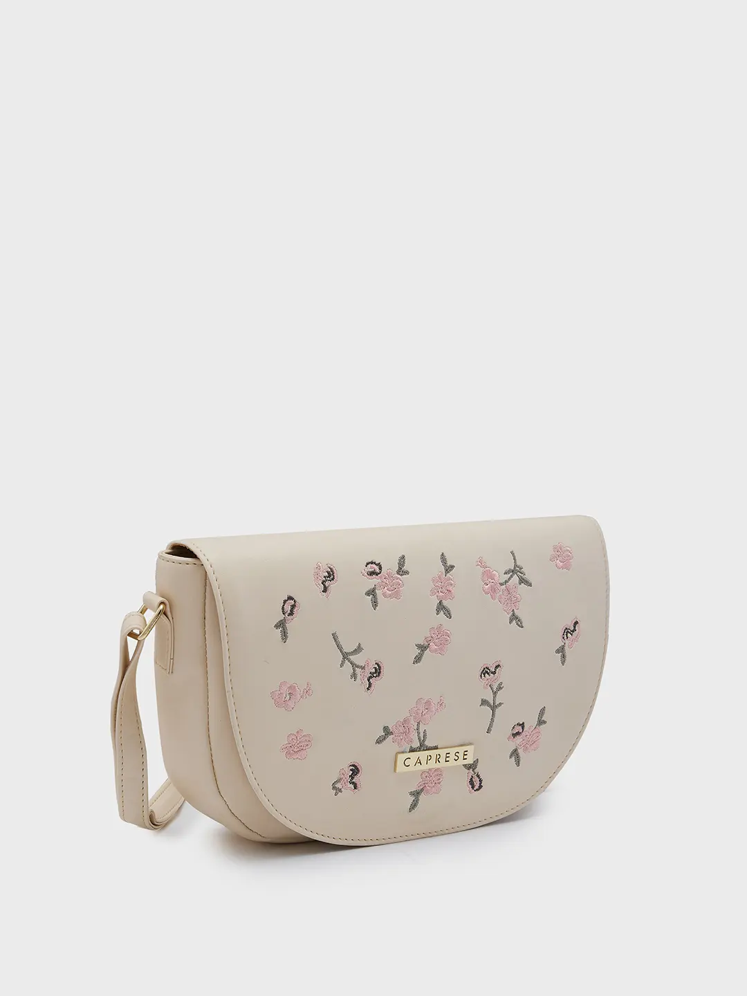 Caprese Bloomingdale Medium Cream Crossbody - Image 7