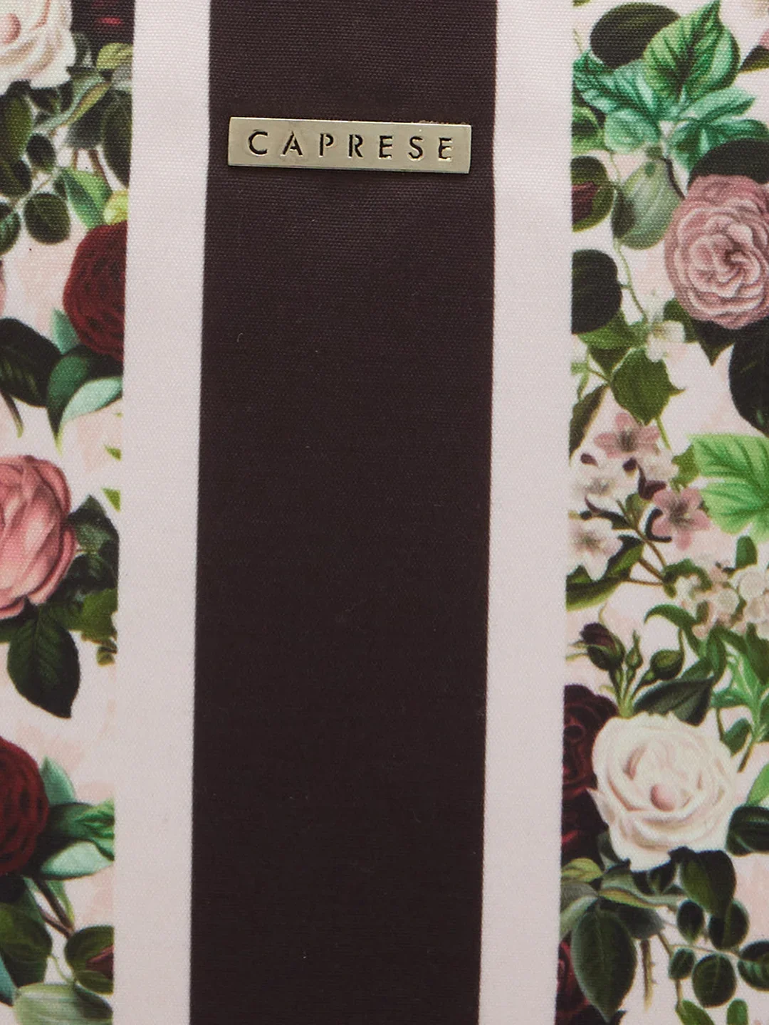 Caprese Blossom Large Burgundy Tote Bag - Image 13