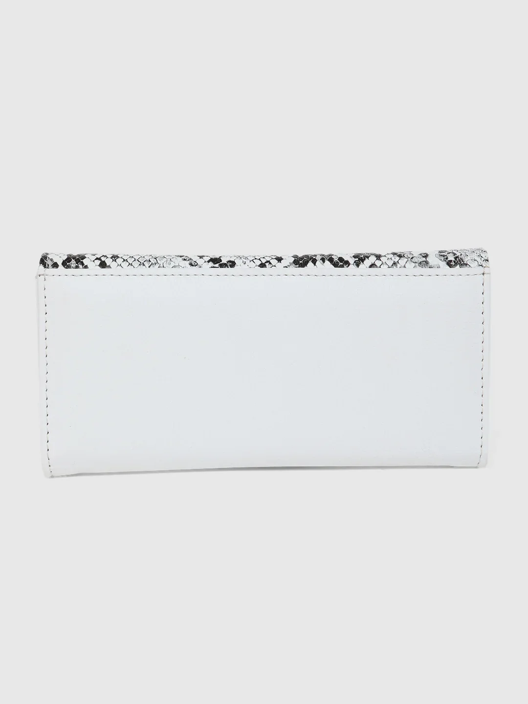 Caprese Bluma Large White Flapover Wallet - Image 4