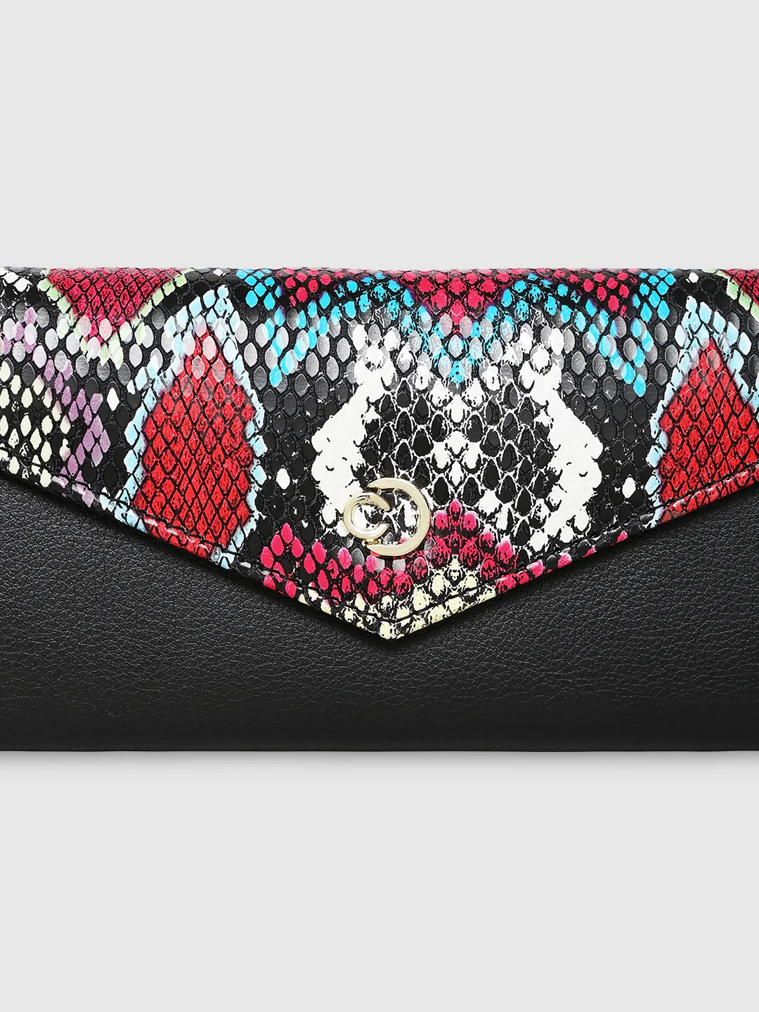 Caprese Bluma Large Fuchsia Wallet - Image 10