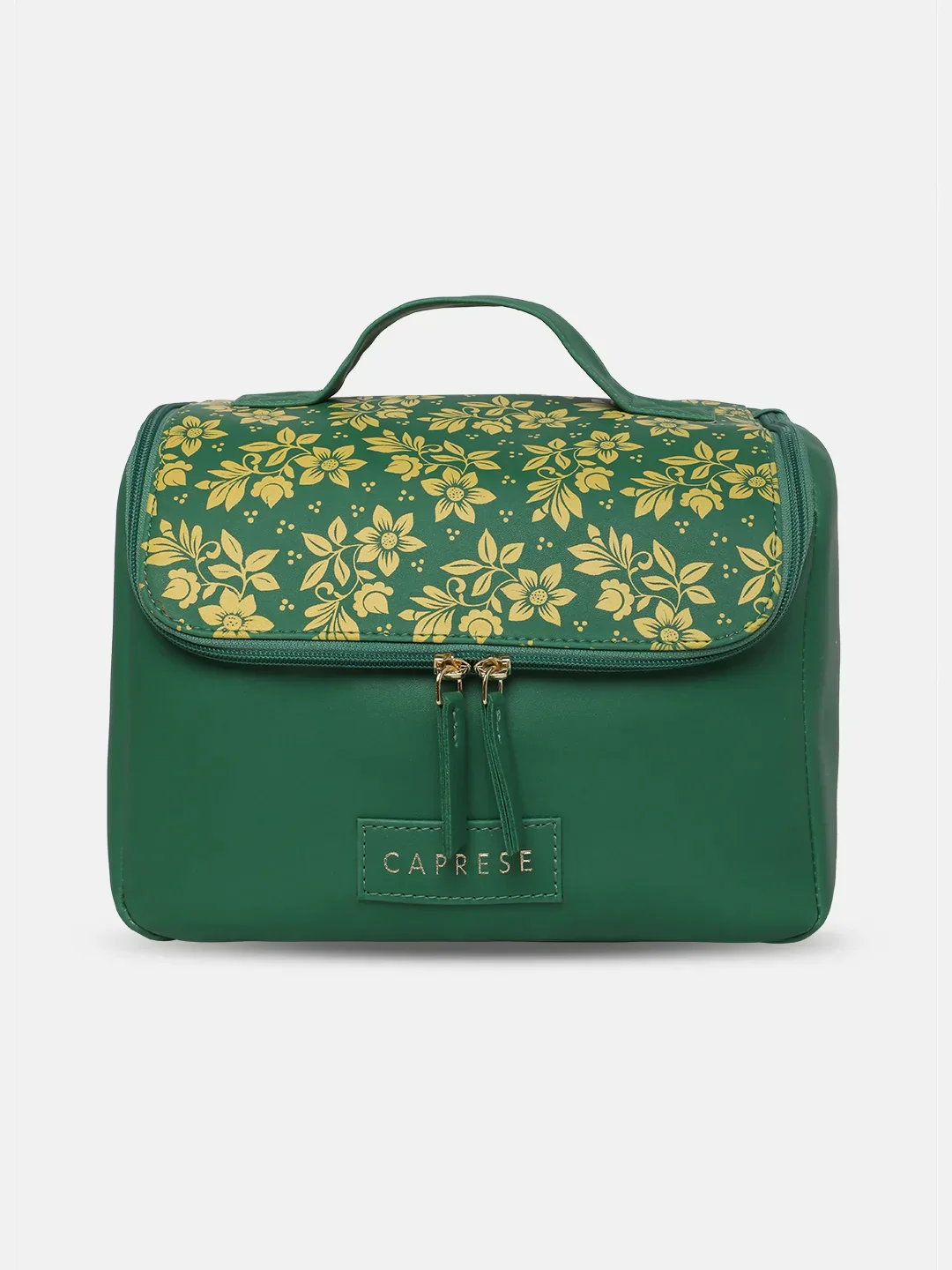 Caprese Bonita Medium Dark Green Vanity Case