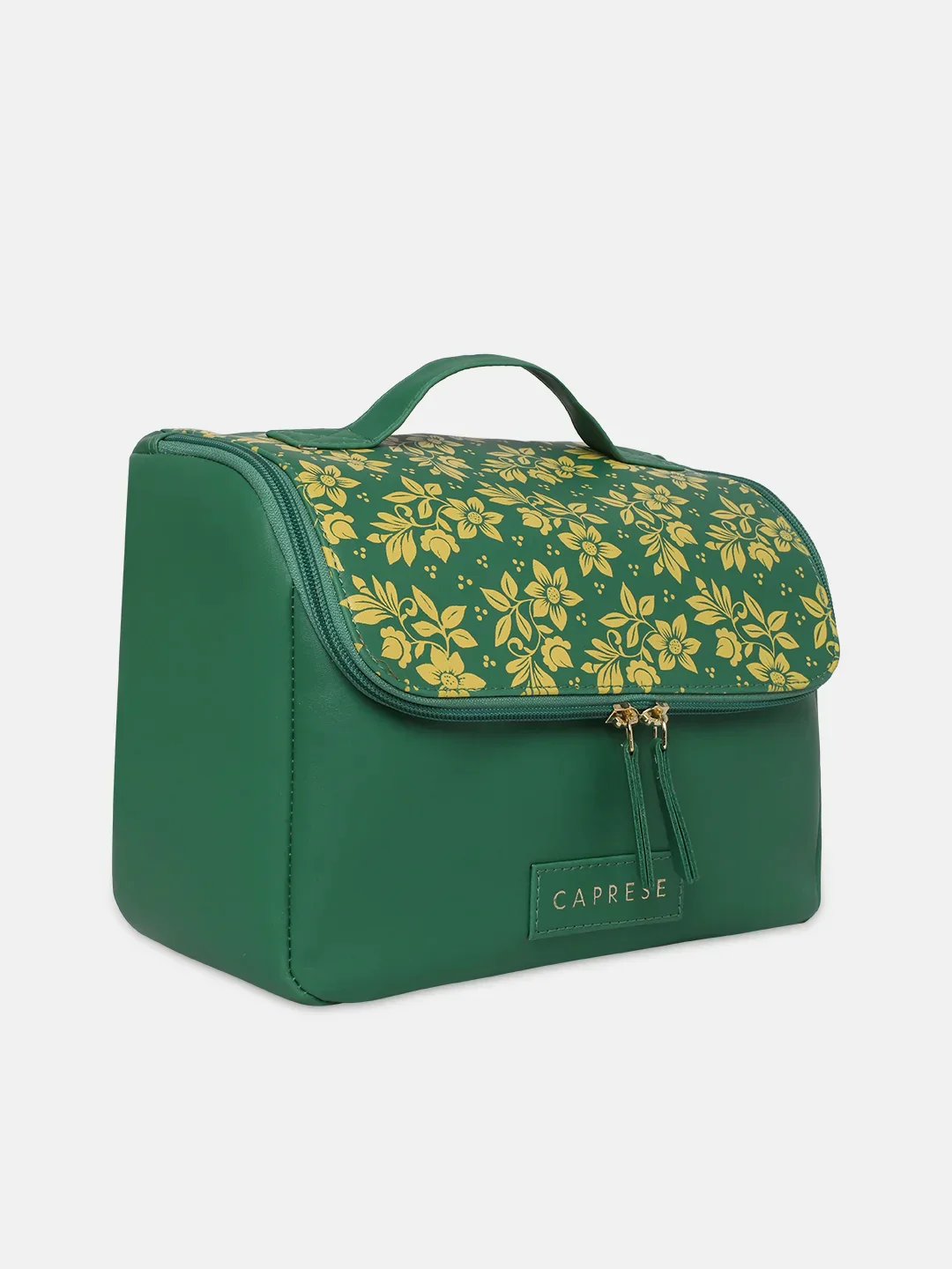 Caprese Bonita Medium Dark Green Vanity Case - Image 5