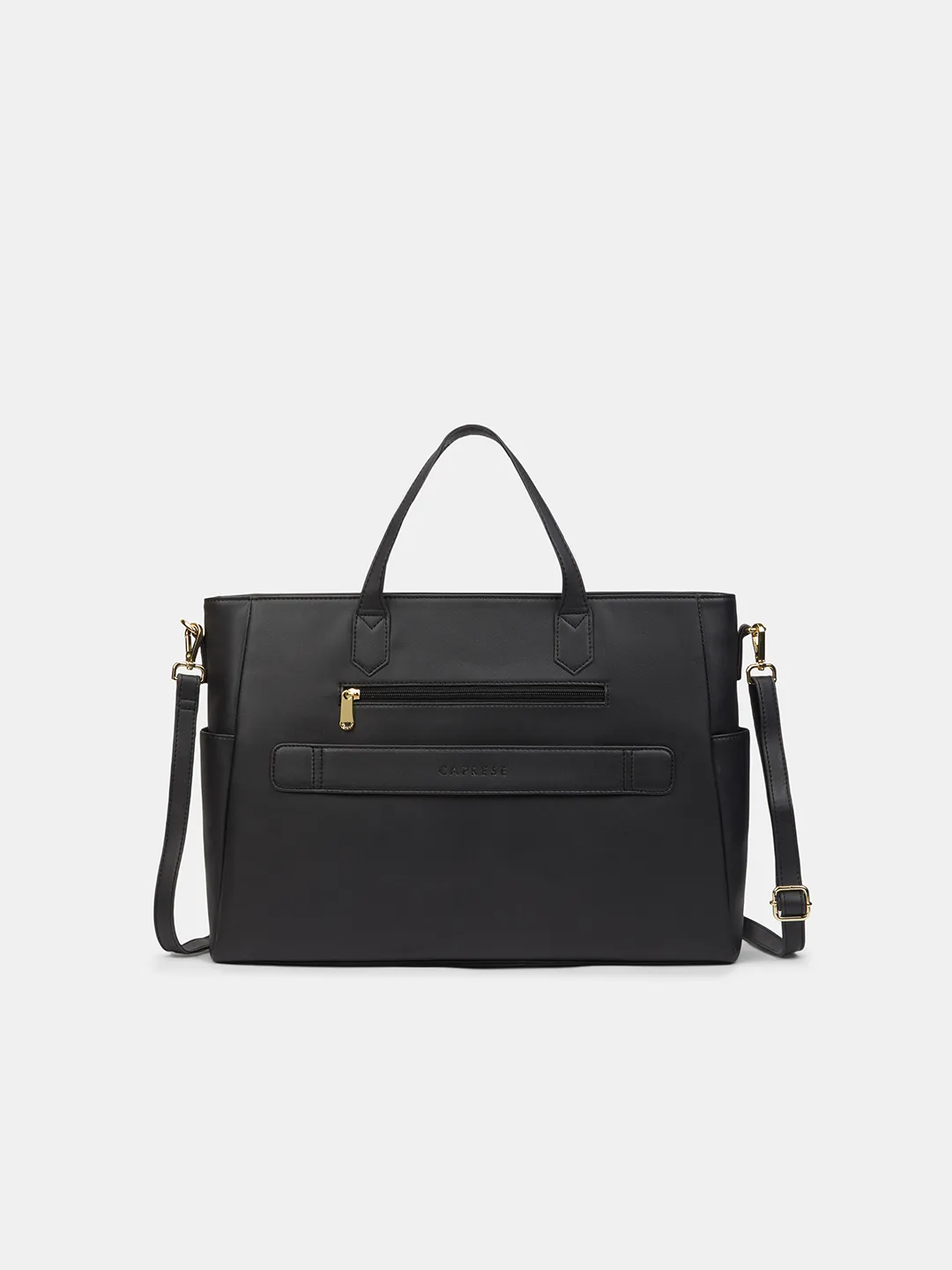 Caprese Bow Large Black Laptop Bag - Image 5