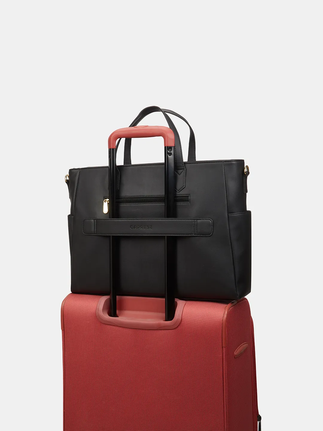 Caprese Bow Large Black Laptop Bag - Image 7