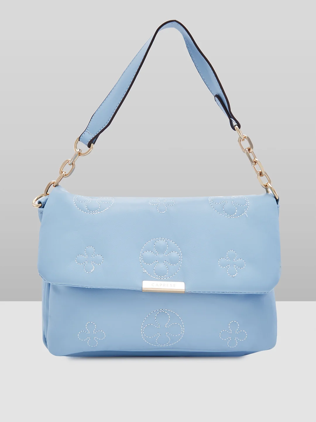 Caprese Briana Medium Powder Blue Sling Bag