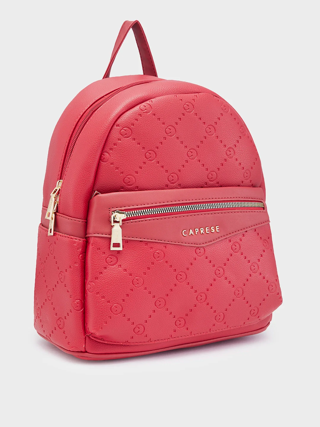 Caprese Brianna Medium Red Backpack - Image 5