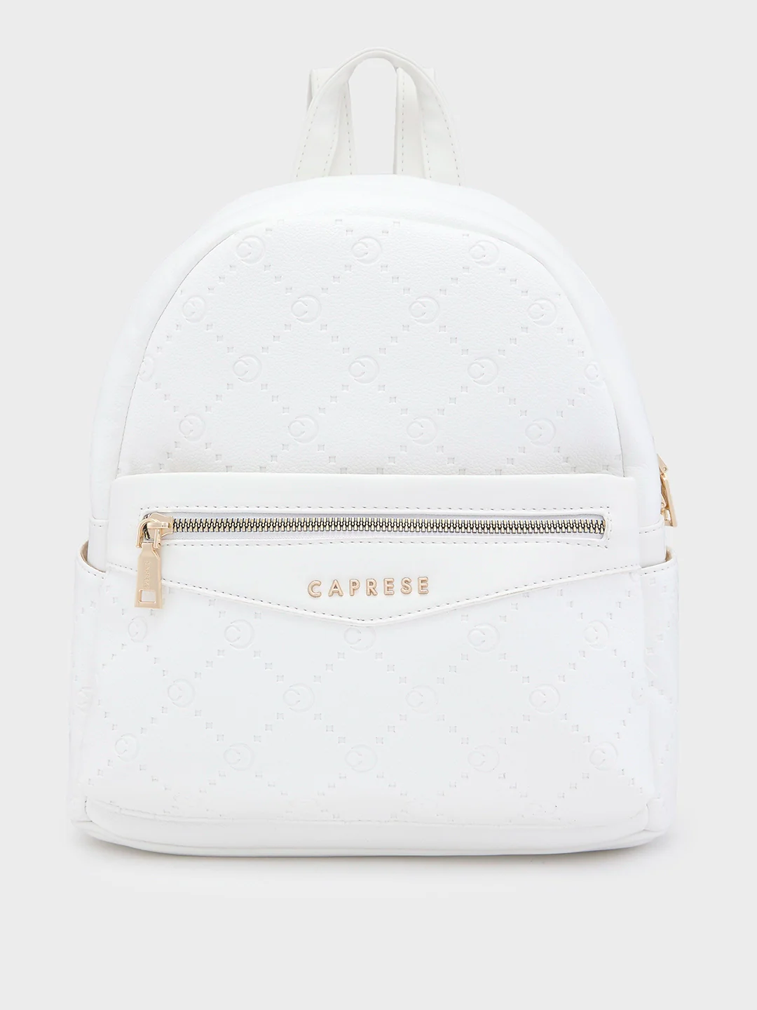 Caprese Brianna Medium White Backpack