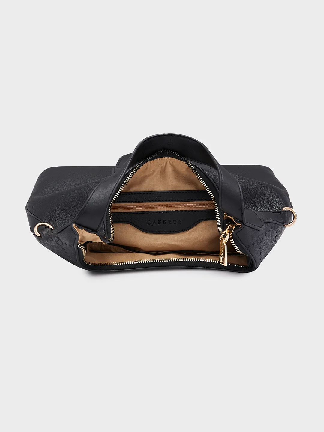 Caprese Brianna Medium Black Hobo Bag - Image 10