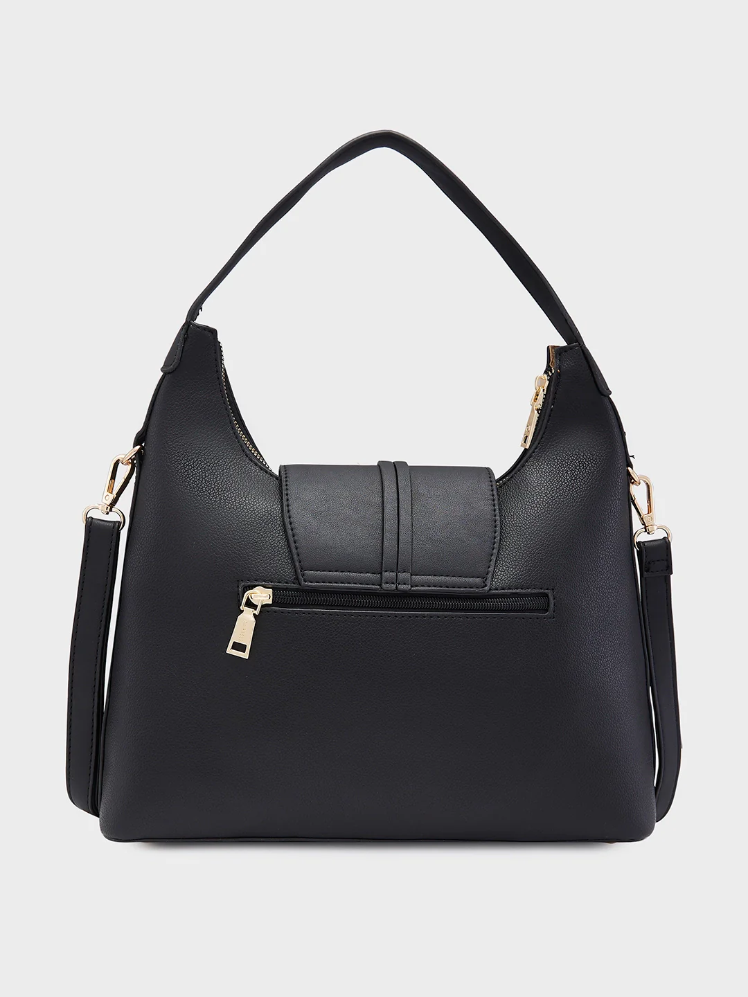 Caprese Brianna Medium Black Hobo Bag - Image 4