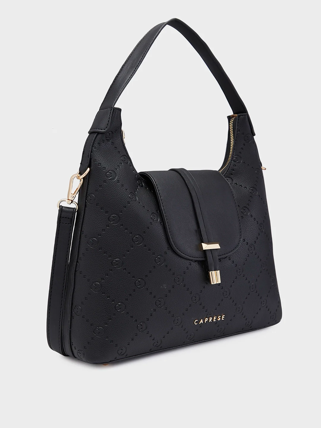 Caprese Brianna Medium Black Hobo Bag - Image 5