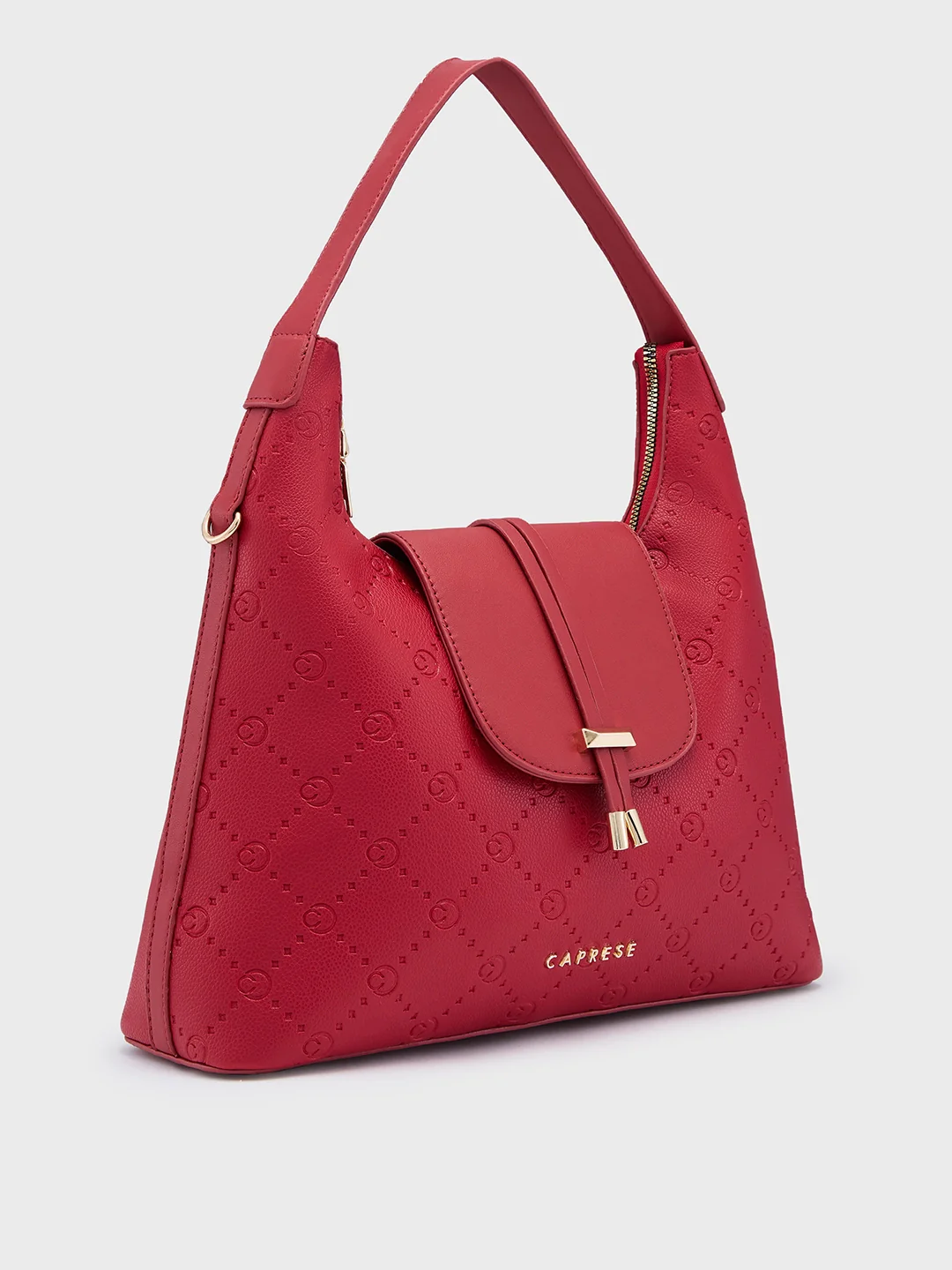 Caprese Brianna Medium Red Hobo Bag - Image 5