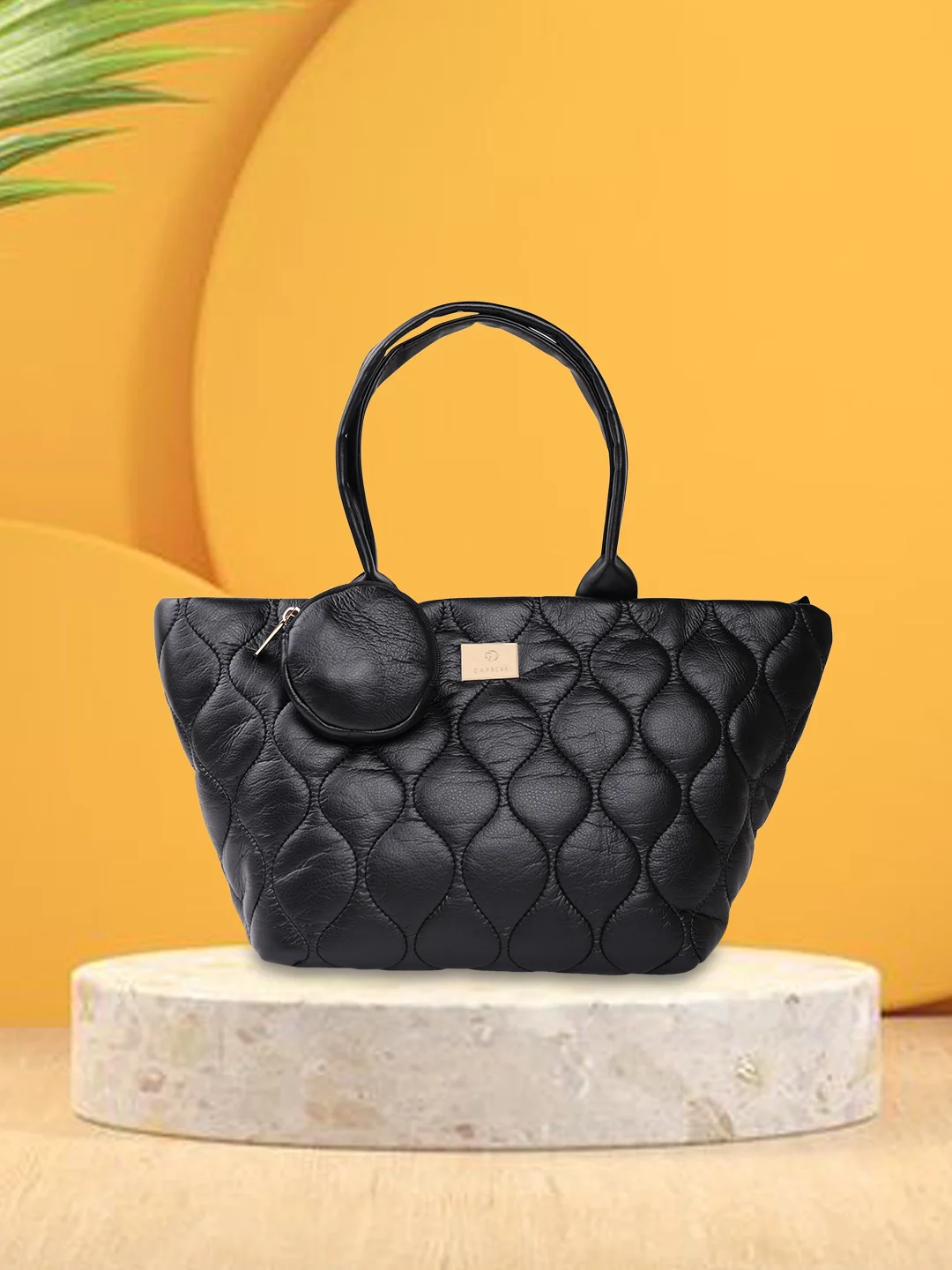 Caprese Briar Medium Black Tote Bag - Image 13