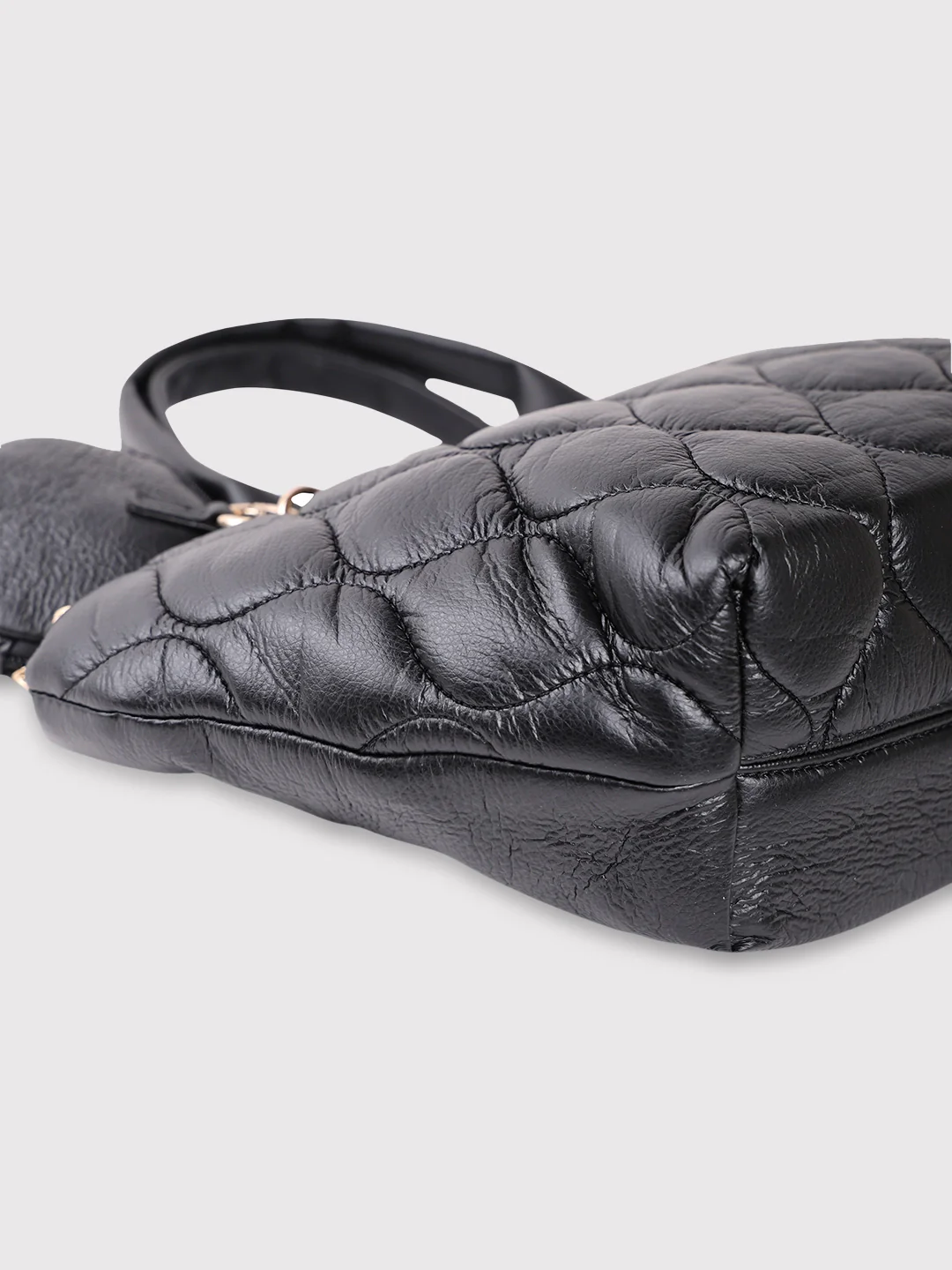 Caprese Briar Small Black Office Tote Bag - Image 10