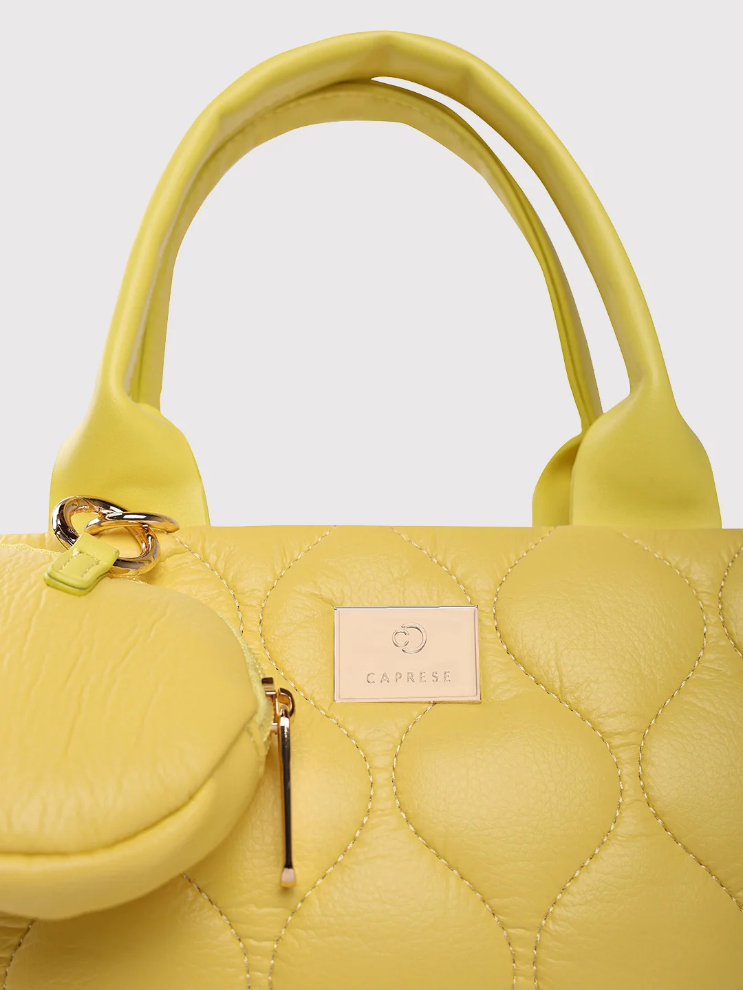 Caprese Briar Small Yellow Office Tote Bag - Image 2
