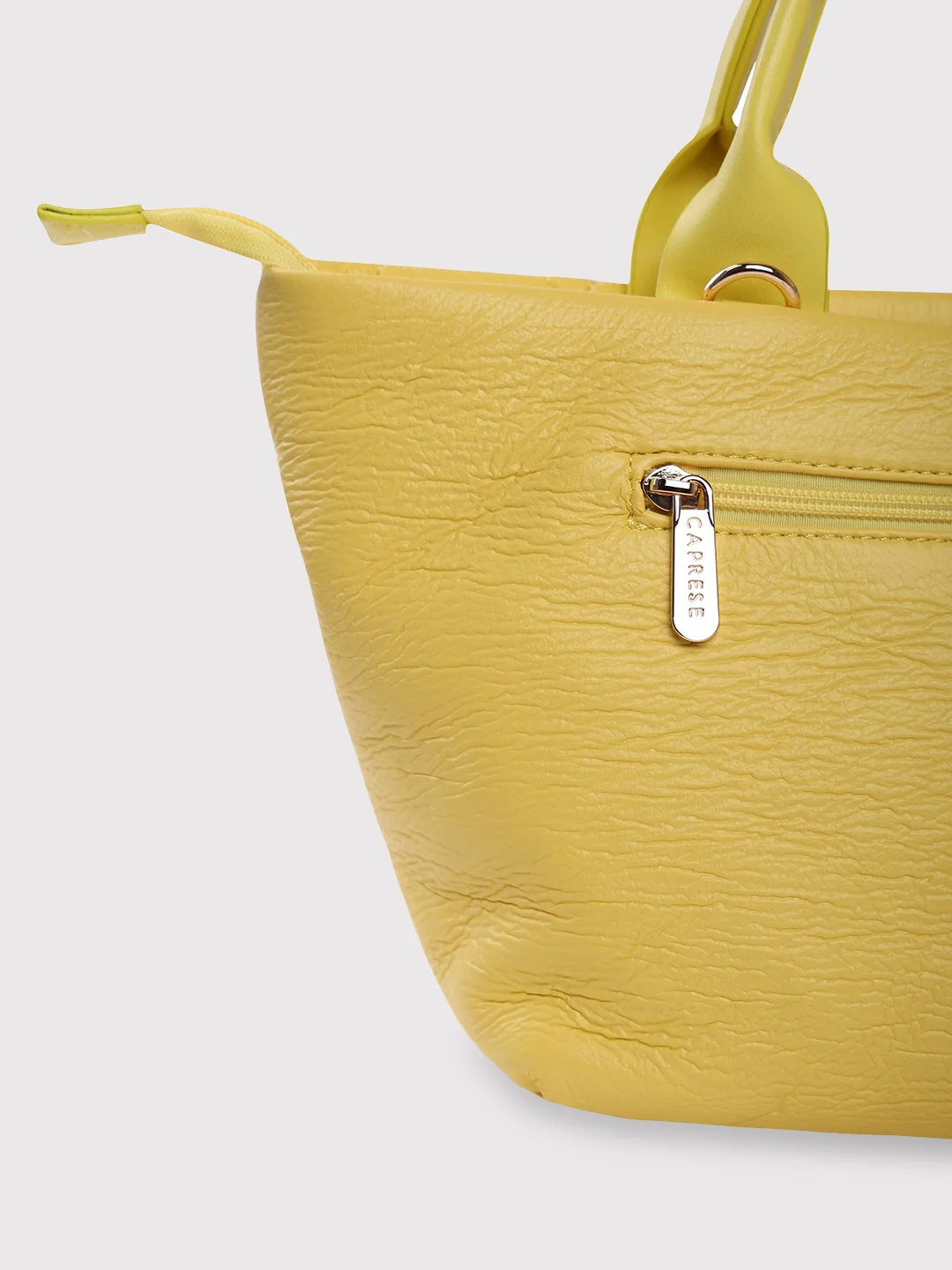 Caprese Briar Small Yellow Office Tote Bag - Image 6