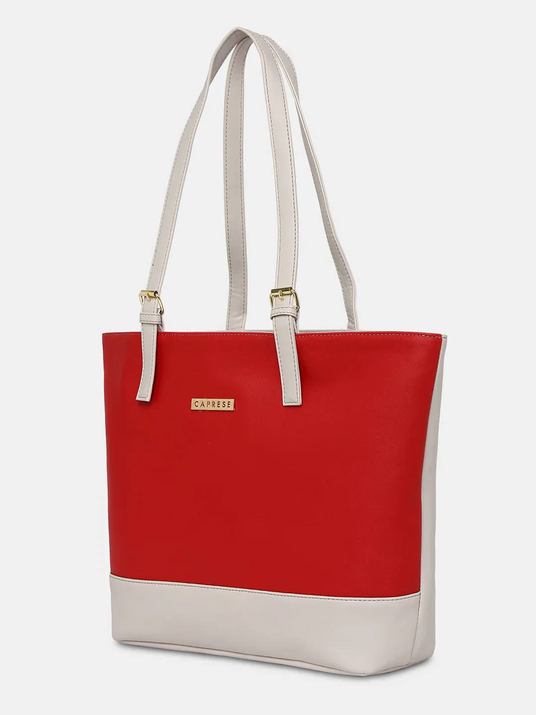 Caprese Brickly Medium Grey Tote Bag - Image 9