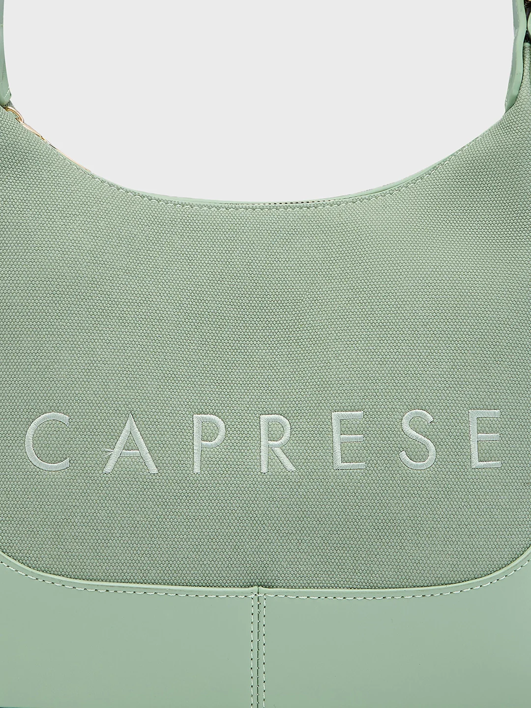 Caprese Brooklyn Medium Green Hobo Bag - Image 13
