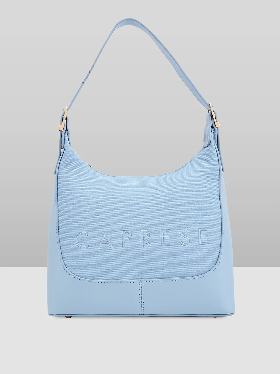 Caprese Brooklyn Medium Blue Hobo Bag