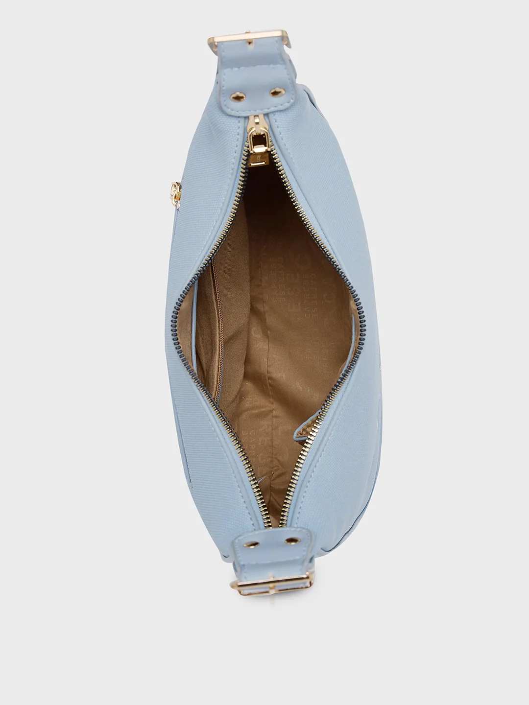 Caprese Brooklyn Medium Blue Hobo Bag - Image 4