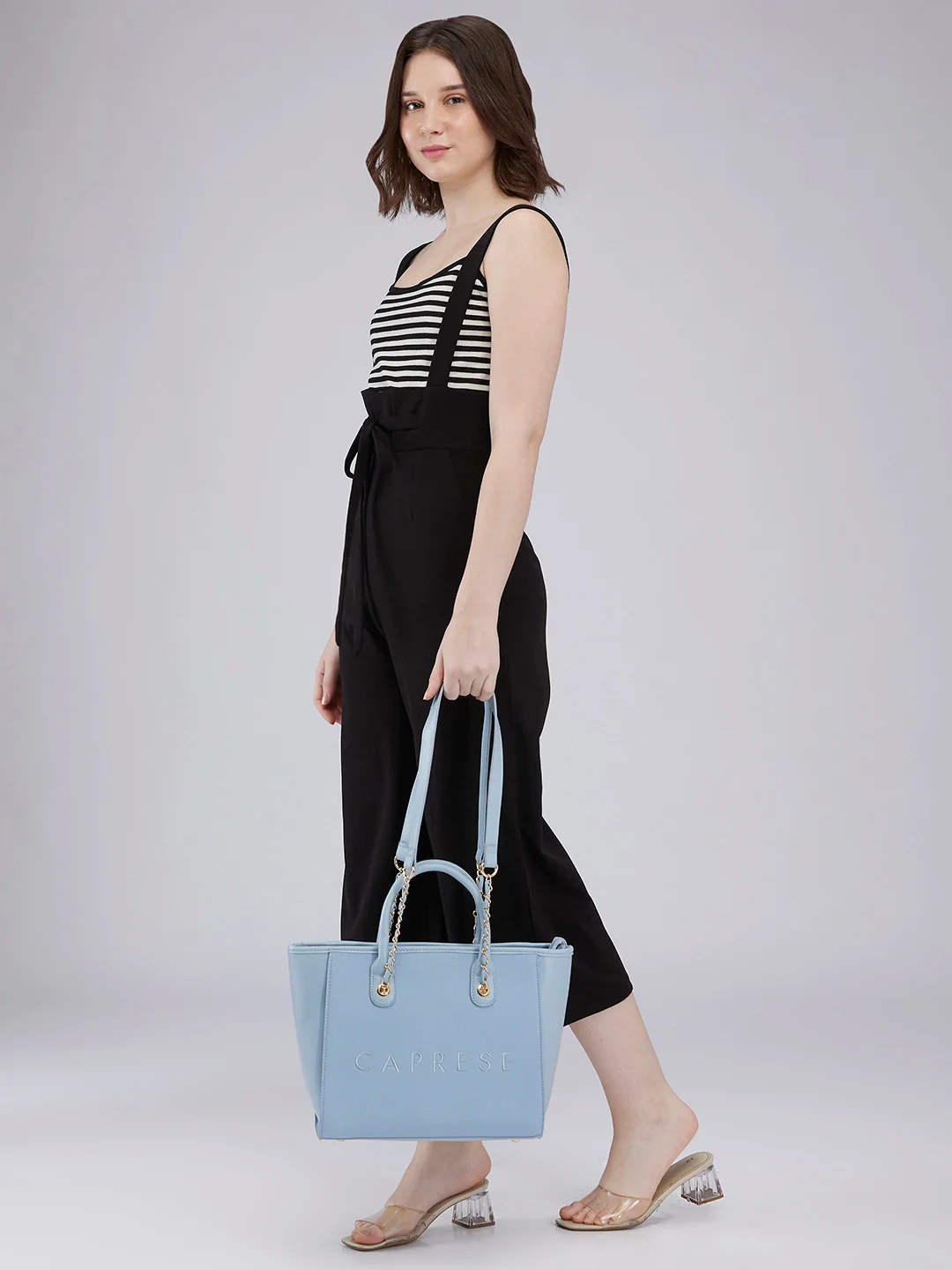 Caprese Brooklyn Large Blue Tote Bag - Image 2