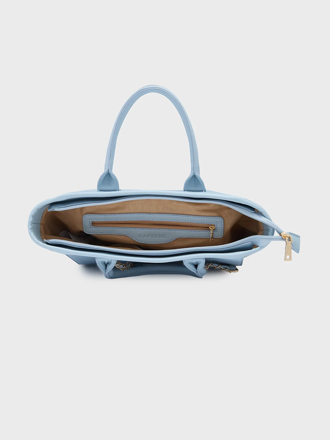 Caprese Brooklyn Large Blue Tote Bag - Image 9