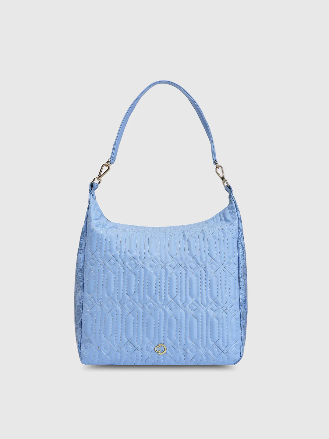 Caprese Bubble Large Blue Hobo Bag