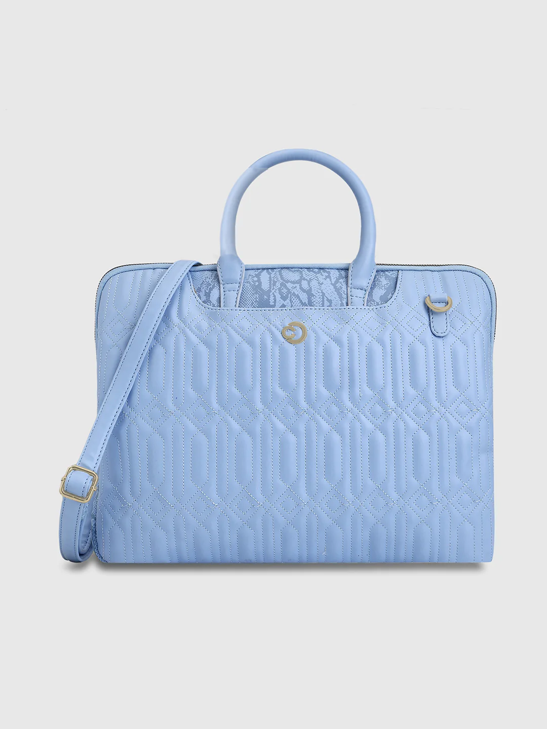 Caprese Bubble Large Blue Laptop Bag