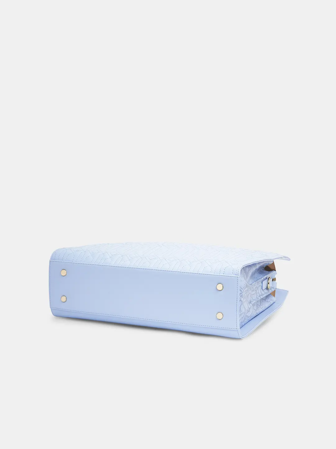 Caprese Bubble Large Blue Laptop Satchel Bag - Image 6