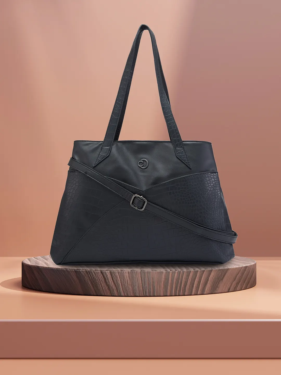 Caprese Cabo Large Black Tote Bag - Image 2