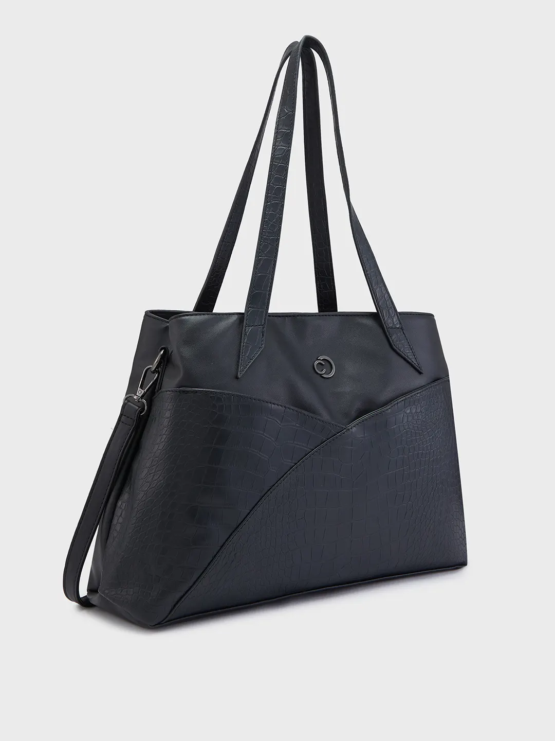Caprese Cabo Large Black Tote Bag - Image 4