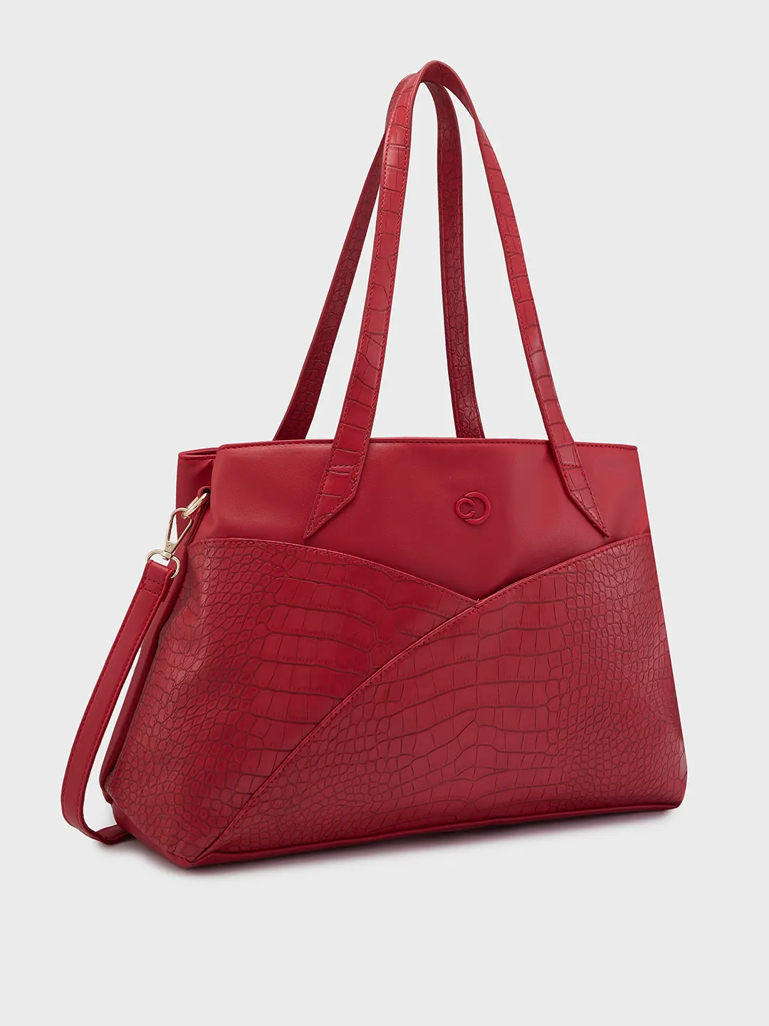 Caprese Cabo Large Red Tote Bag - Image 4