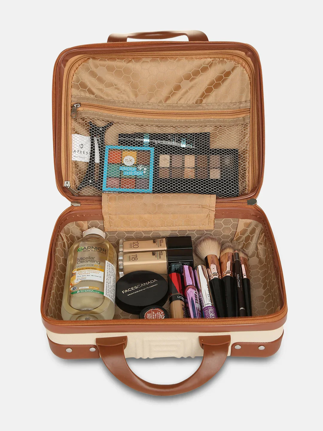 Caprese Callen Medium Brown Vanity Case - Image 12