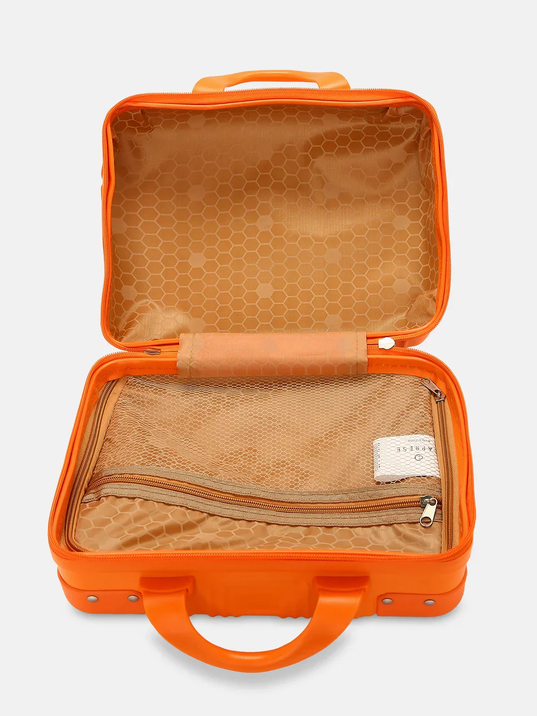 Caprese Callen Medium Orange Vanity Case - Image 10