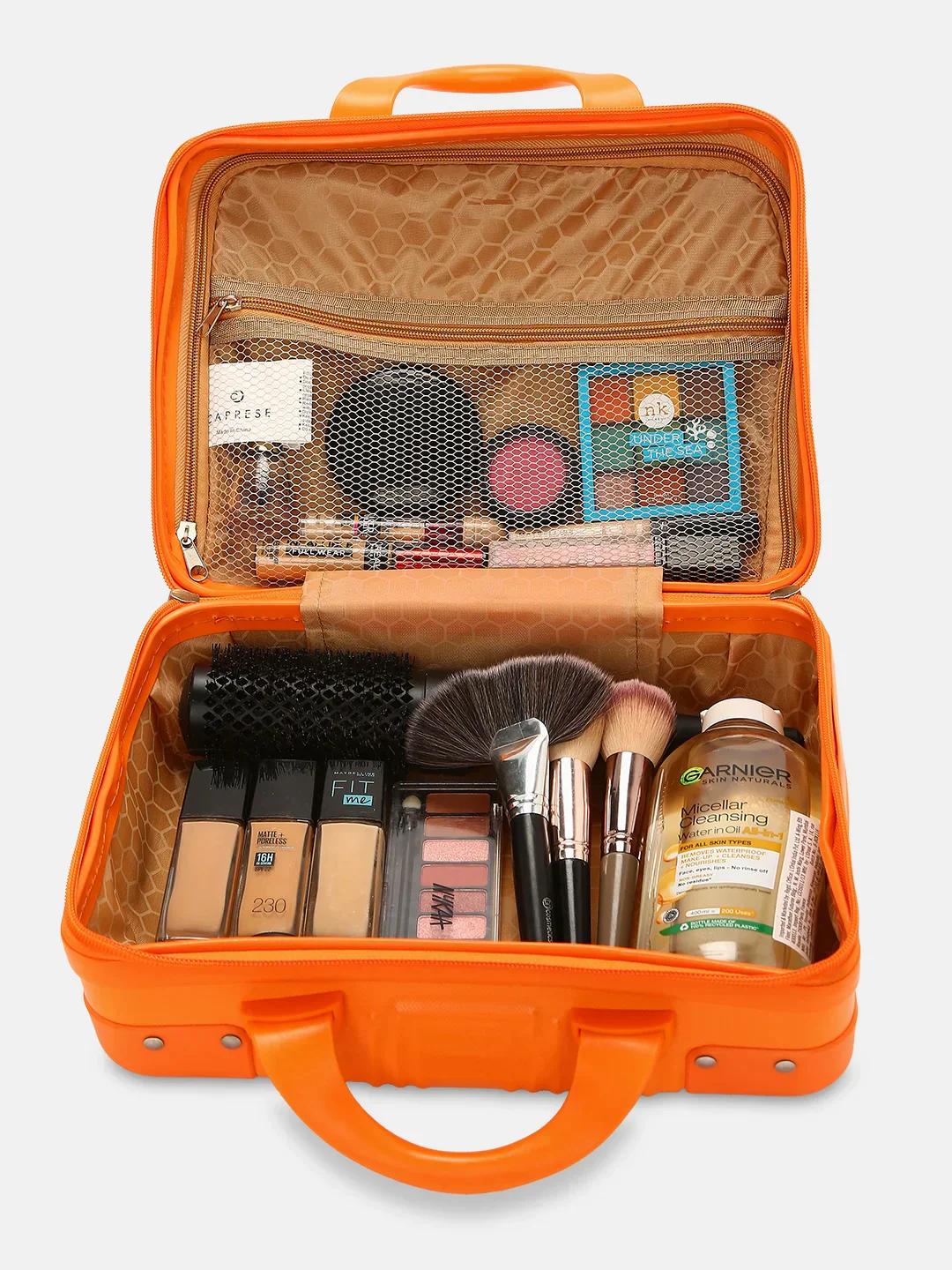 Caprese Callen Medium Orange Vanity Case - Image 11