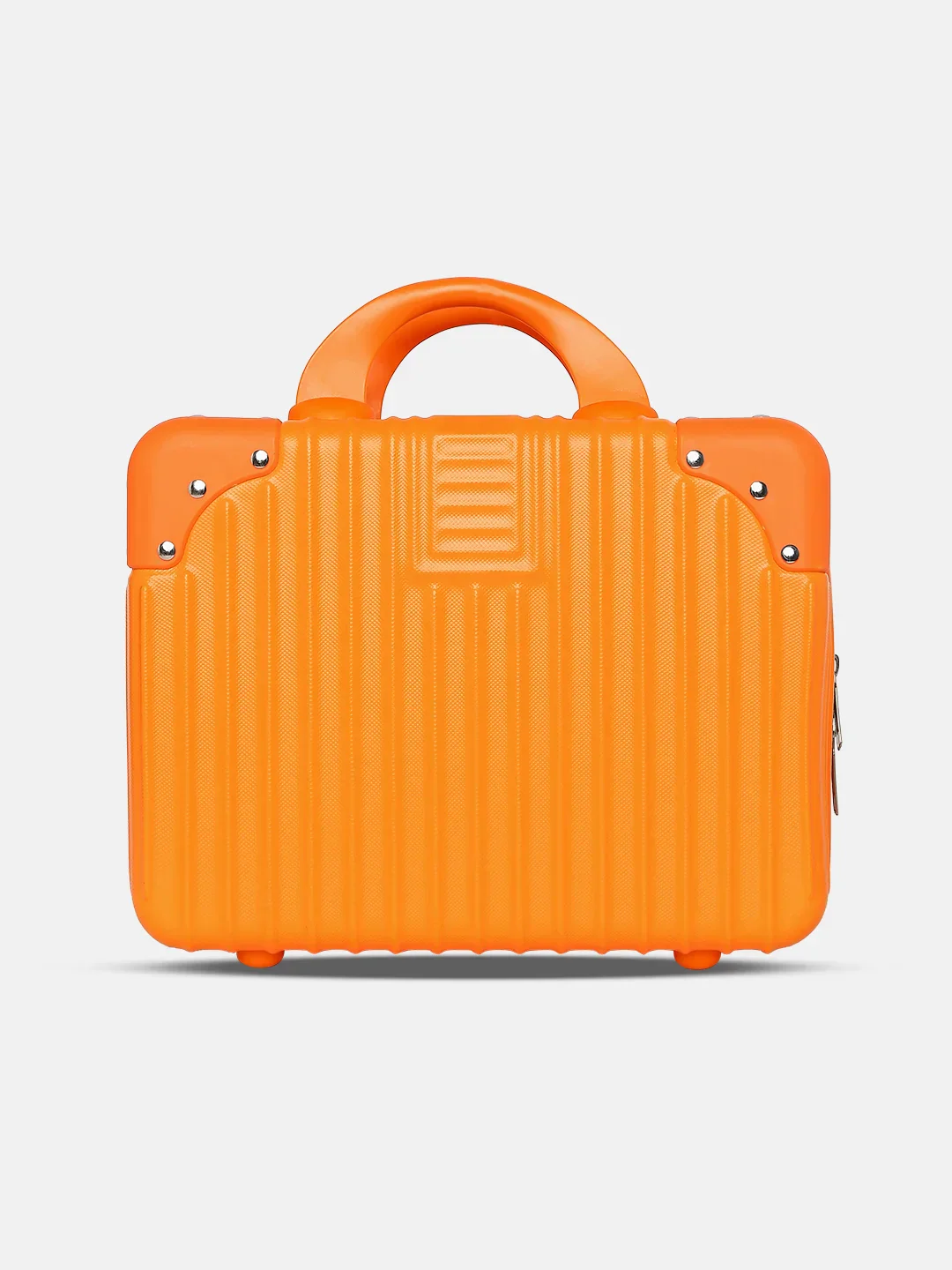 Caprese Callen Medium Orange Vanity Case - Image 7