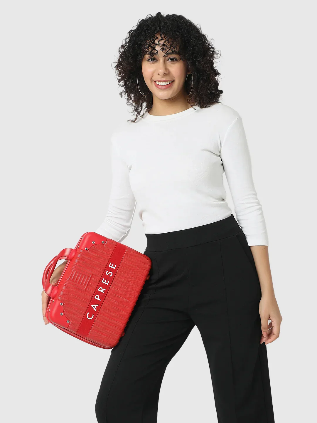 Caprese Callen Medium Red Vanity Case - Image 2