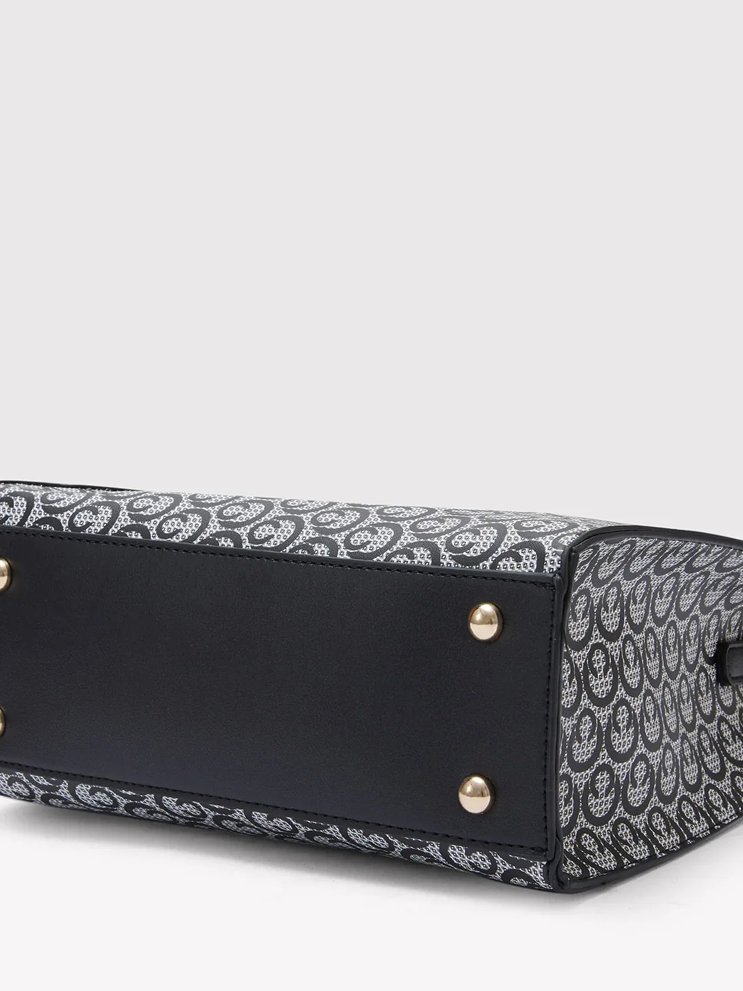 Caprese Callie Medium Black Satchel Bag - Image 6