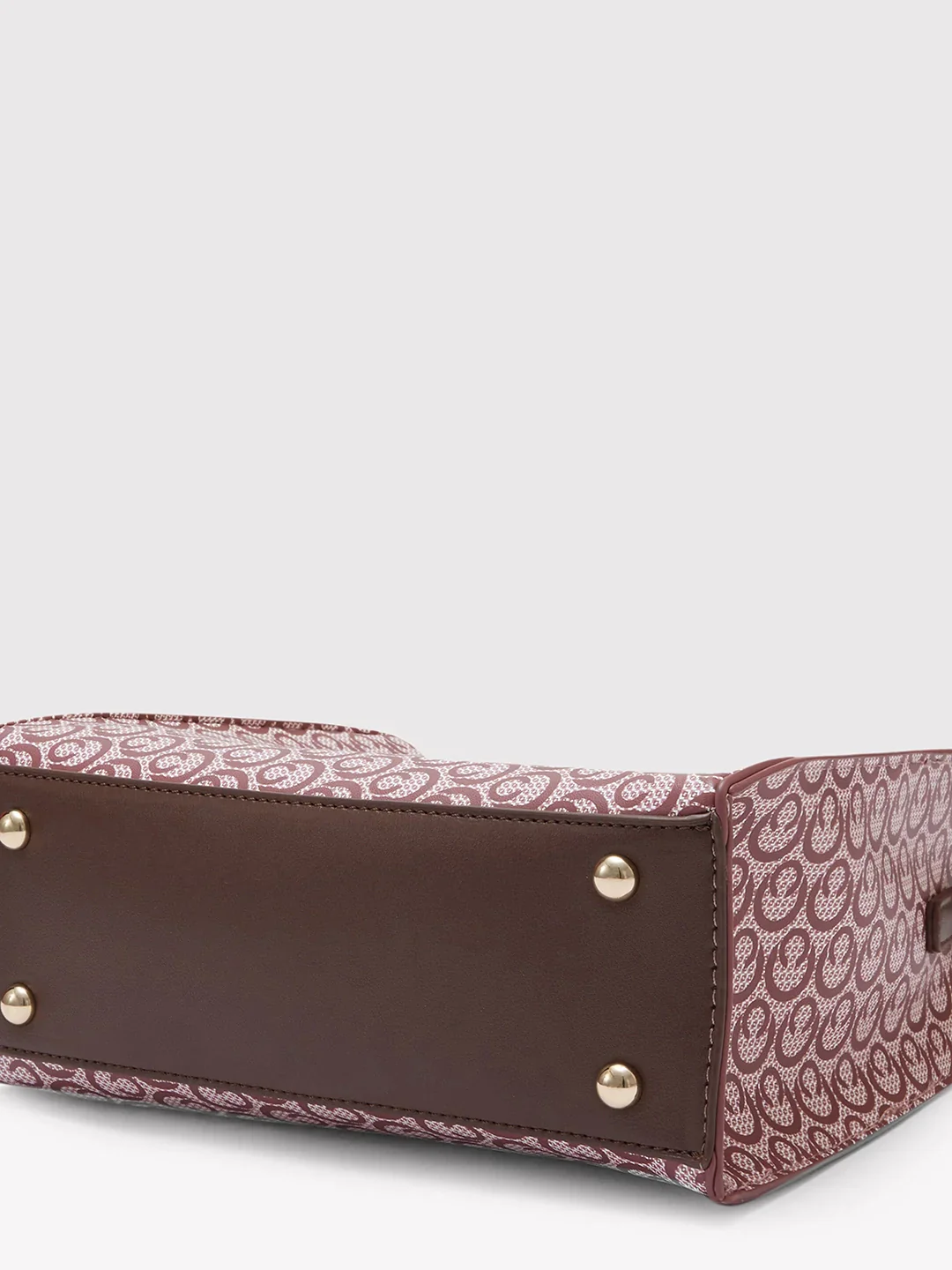Caprese Callie Medium Brown Satchel Bag - Image 5