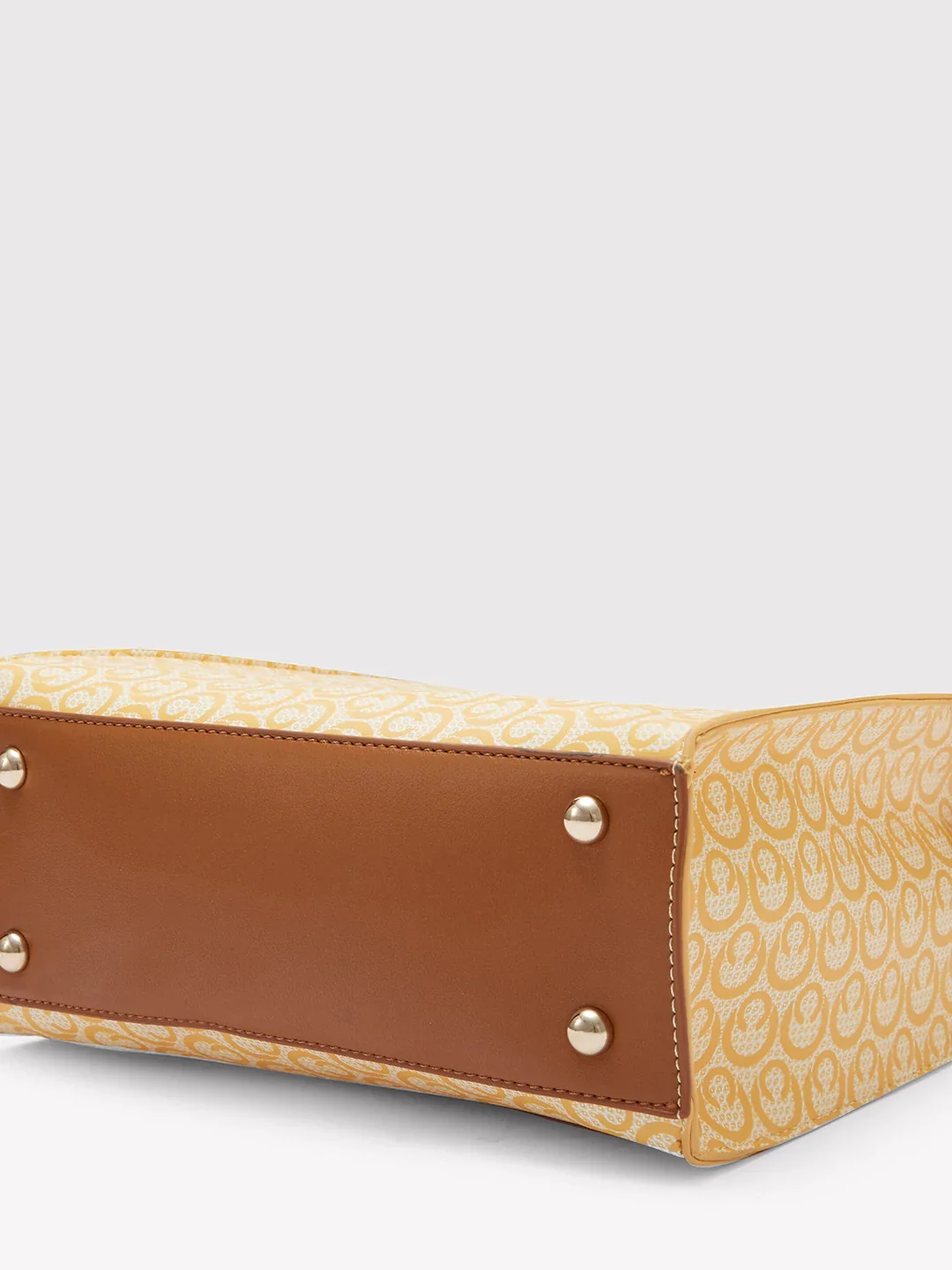 Caprese Callie Medium Tan Satchel Bag - Image 6