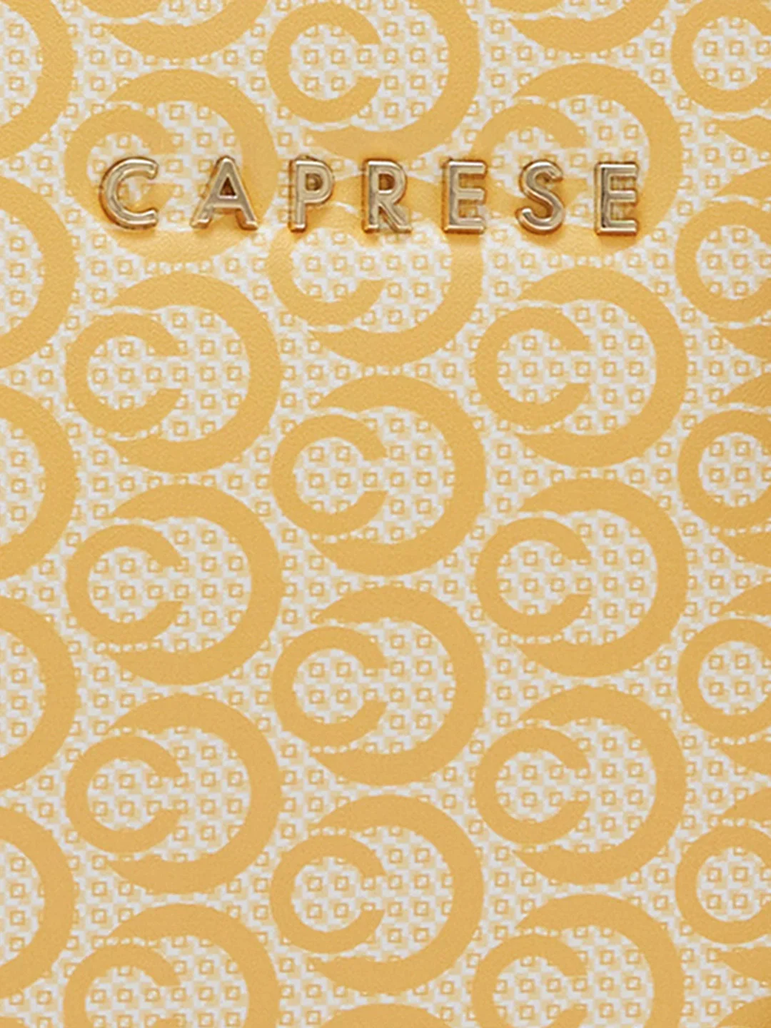 Caprese Callie Medium Tan Satchel Bag - Image 8