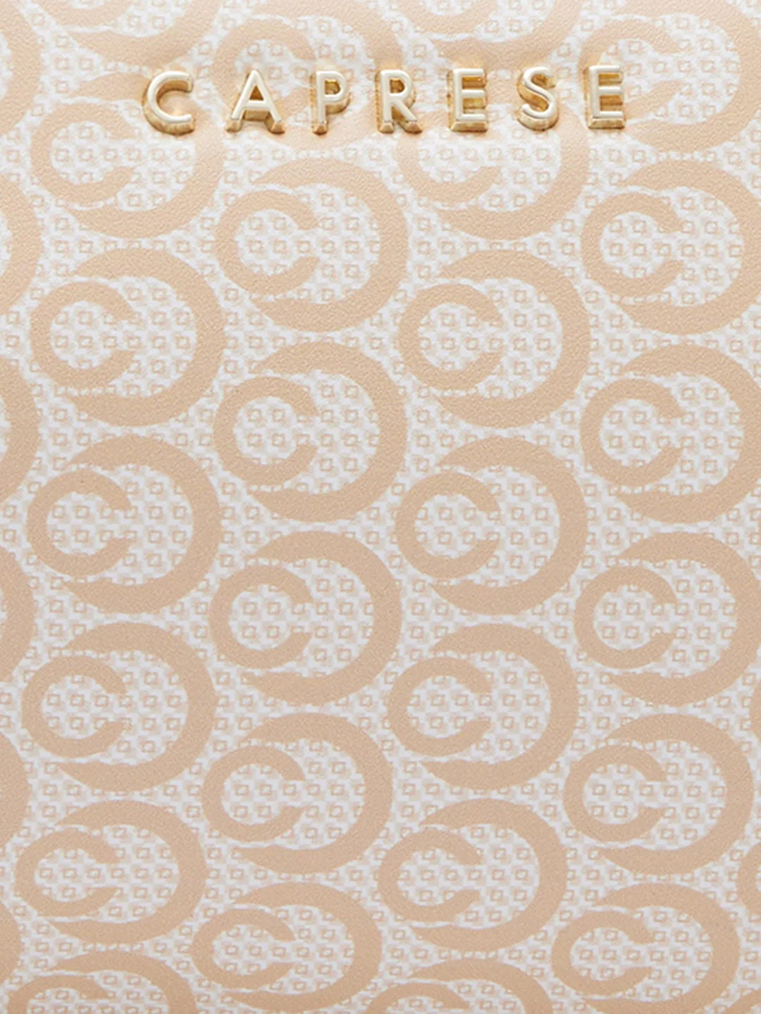 Caprese Callie Small Beige Satchel Bag - Image 8