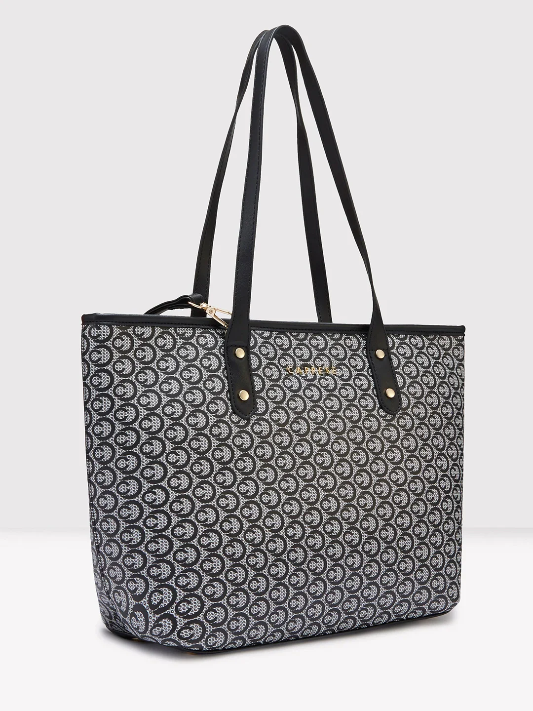 Caprese Callie Large Black Tote Bag - Image 5