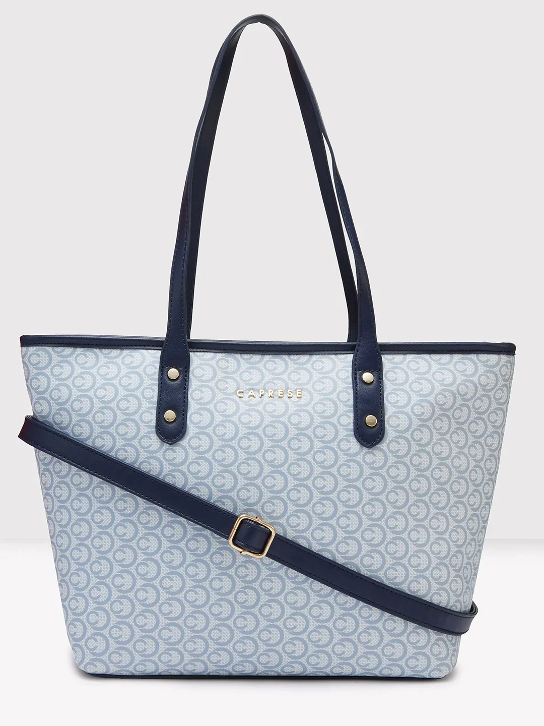 Caprese Callie Large Navy Tote Bag - Image 10