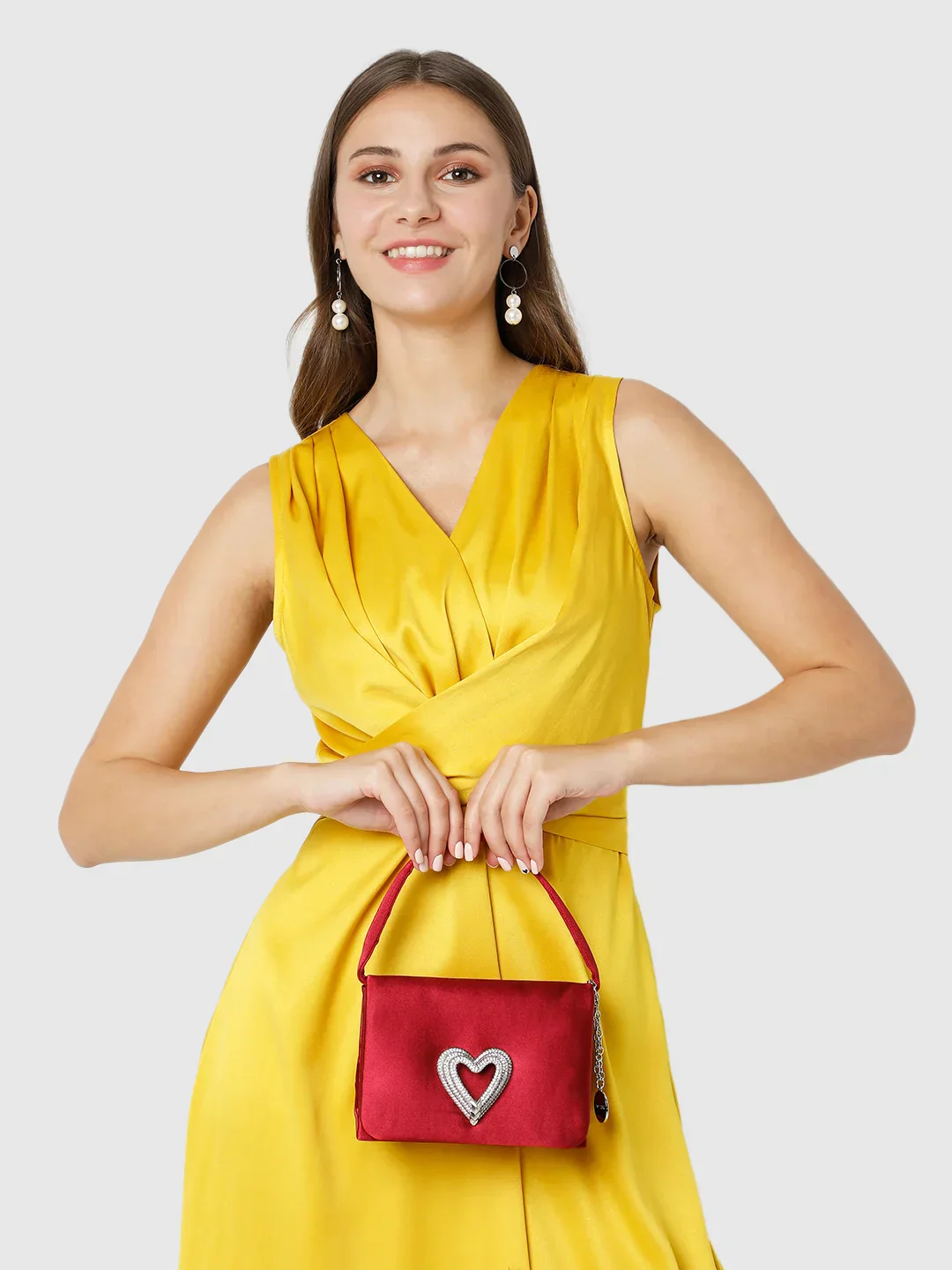 Caprese Camilia Small Purple Clutch - Image 3