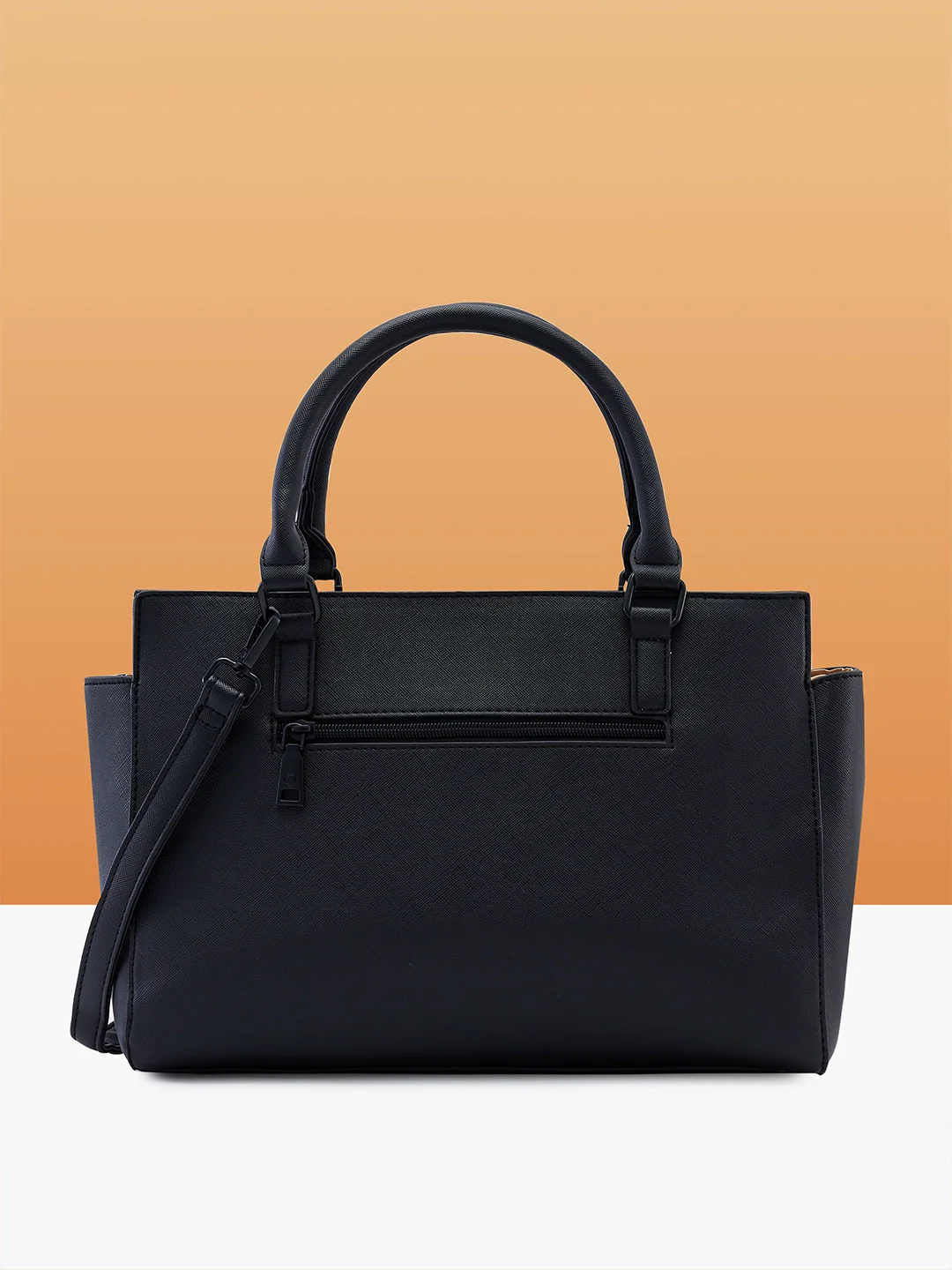Caprese Candy Large Black Tote Bag - Image 3
