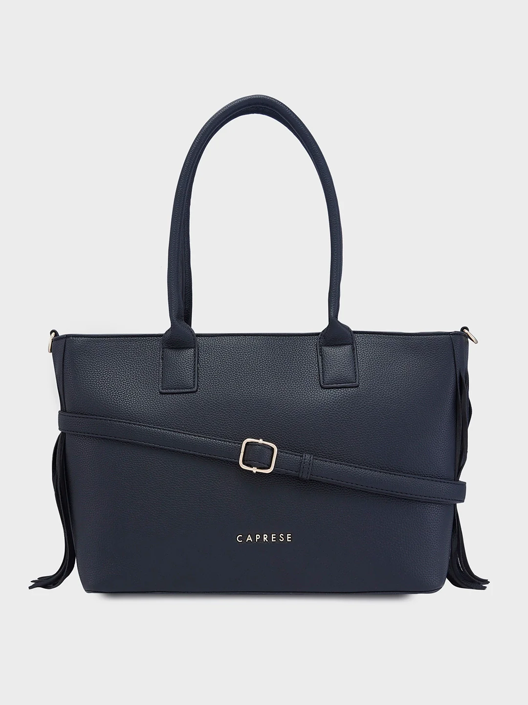 Caprese Candy Large Black Tote Bag