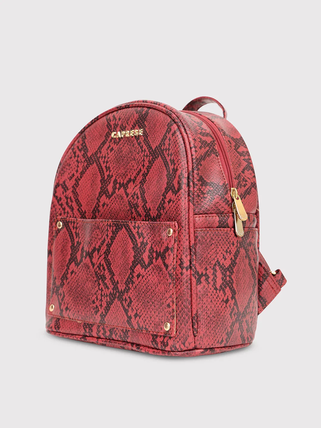 Caprese Canes Small Burgundy Backpack - Image 3