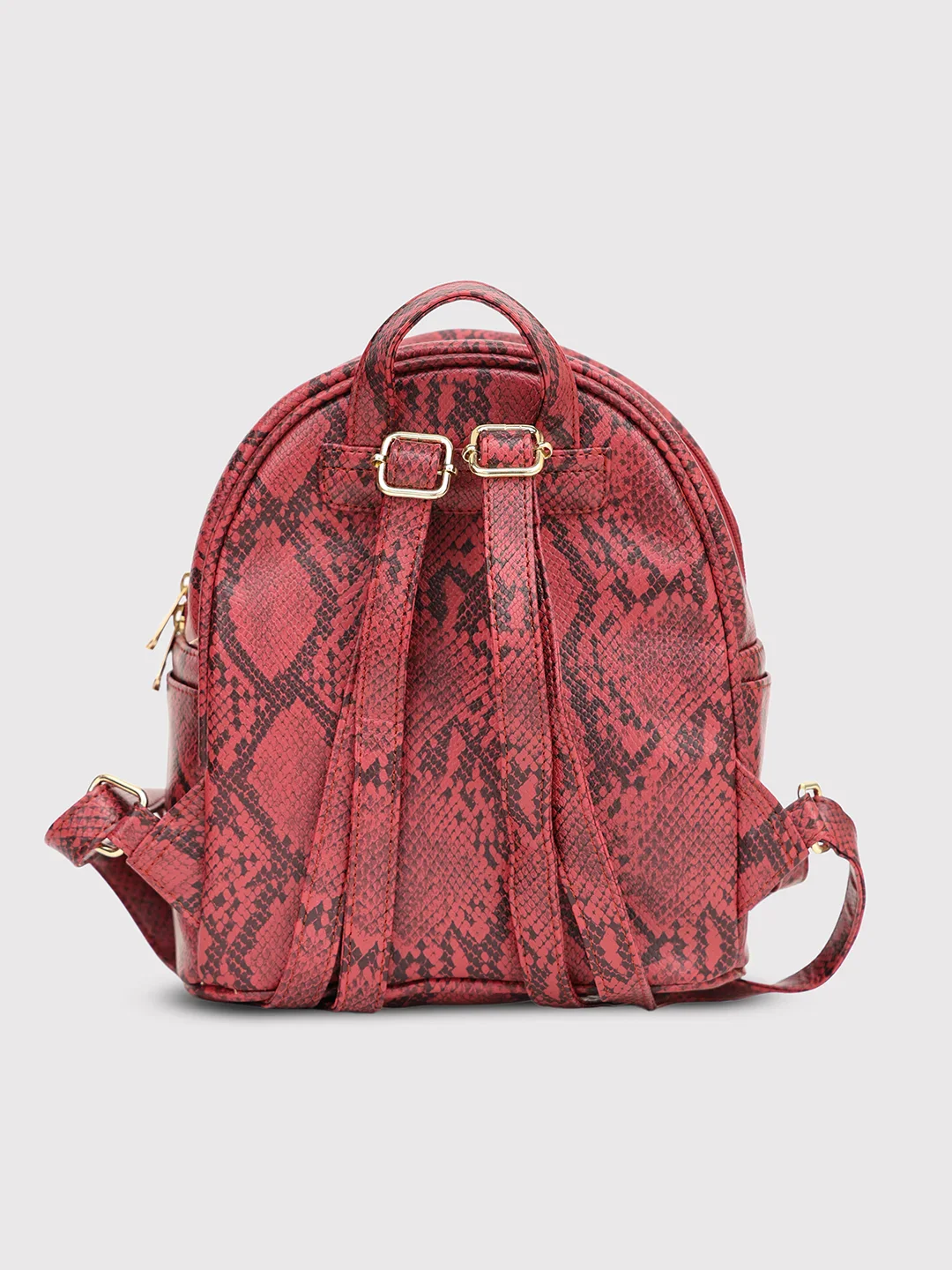 Caprese Canes Small Burgundy Backpack - Image 4