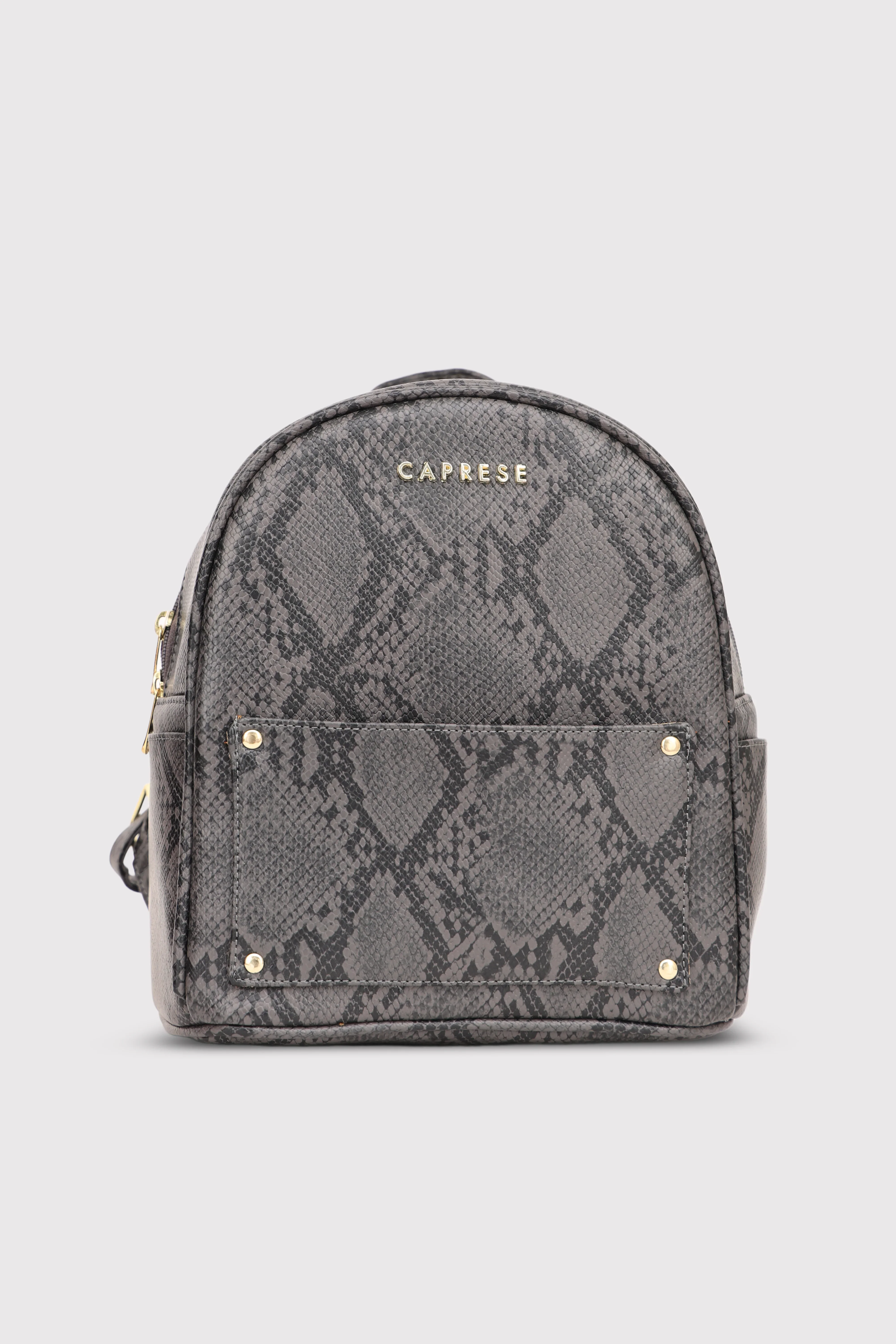 Caprese Canes Small Grey Backpack
