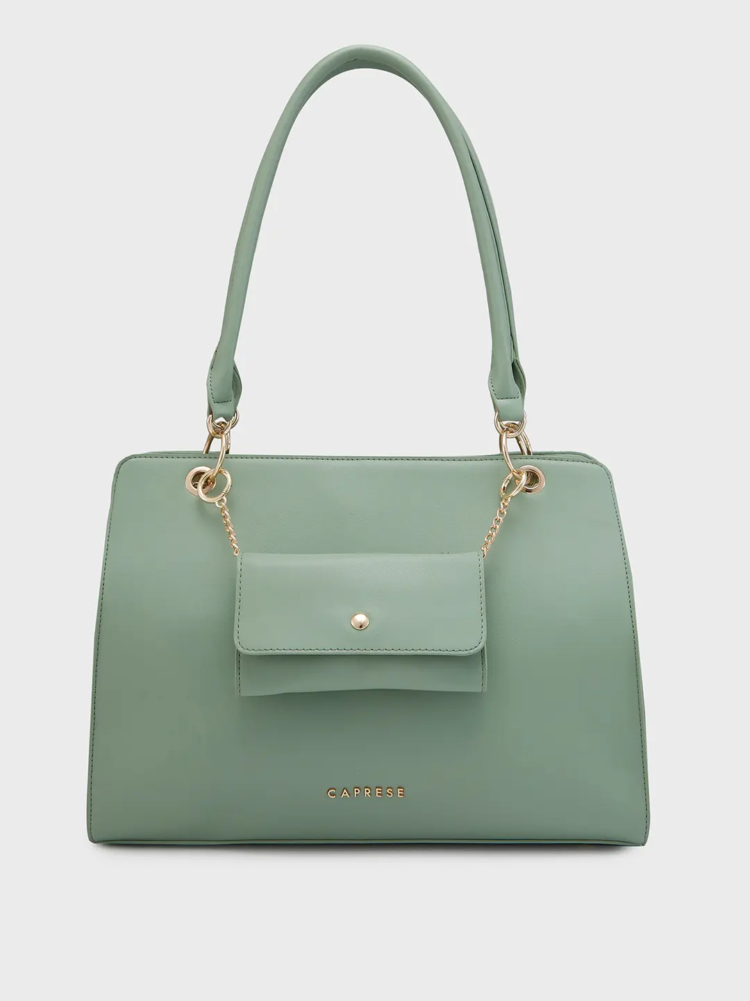 Caprese Capri Large Mint Satchel Bag
